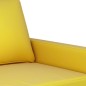 vidaXL Sessel Gelb 60 cm Samt vidaXL Sessel Gelb 60 cm Samt
