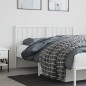 vidaXL Kopfteil Metall Weiß 150 cm vidaXL Kopfteil Metall Weiß 150 cm