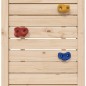 vidaXL Schaukelsitze 2 Stk. mit Klettersteinen Blau Polyethene vidaXL Schaukelsitze 2 Stk. mit Klettersteinen Blau Polyethene