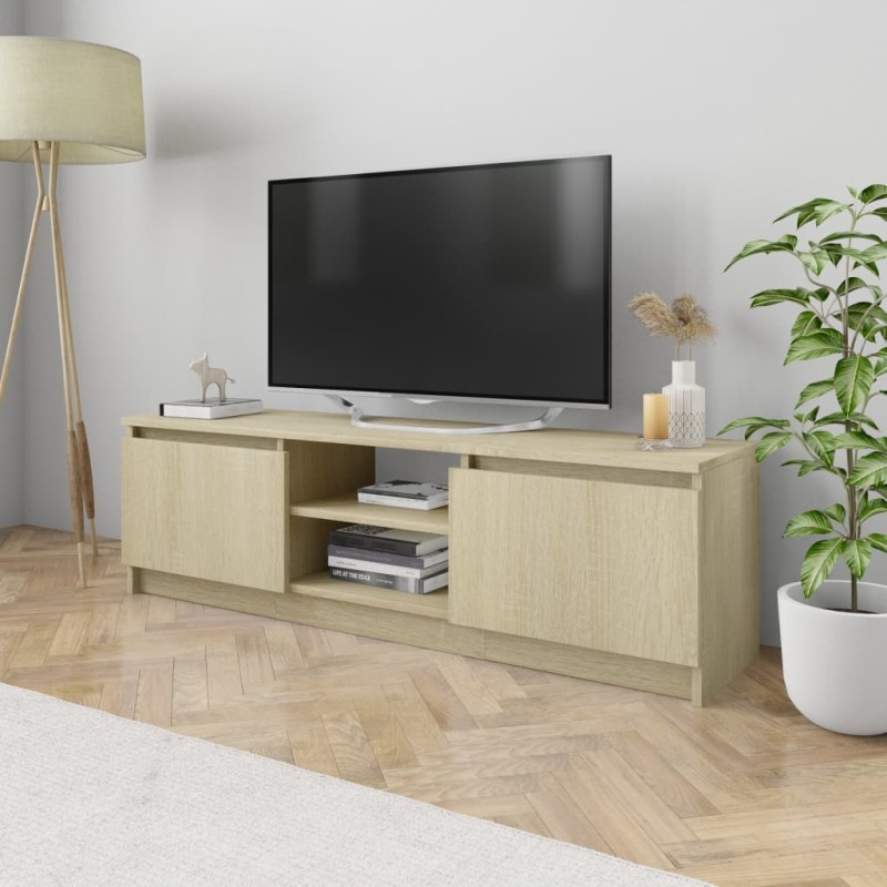 vidaXL TV-Schrank Sonoma-Eiche 120×30×35,5 cm Holzwerkstoff vidaXL TV-Schrank Sonoma-Eiche 120×30×35,5 cm Holzwerkstoff