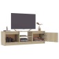 vidaXL TV-Schrank Sonoma-Eiche 120×30×35,5 cm Holzwerkstoff vidaXL TV-Schrank Sonoma-Eiche 120×30×35,5 cm Holzwerkstoff