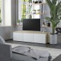 vidaXL TV-Schrank Weiß und Sonoma-Eiche 120x34x30 cm Holzwerkstoff vidaXL TV-Schrank Weiß und Sonoma-Eiche 120x34x30 cm Holzwerkstoff