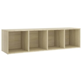 vidaXL TV-Schrank Sonoma-Eiche 142,5x35x36,5 cm Holzwerkstoff