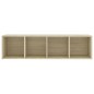 vidaXL TV-Schrank Sonoma-Eiche 142,5x35x36,5 cm Holzwerkstoff vidaXL TV-Schrank Sonoma-Eiche 142,5x35x36,5 cm Holzwerkstoff
