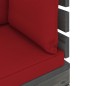 vidaXL Garten-Palettensofa 4-Sitzer mit Kissen Kiefer Massivholz vidaXL Garten-Palettensofa 4-Sitzer mit Kissen Kiefer Massivholz