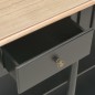 vidaXL Konsolentisch Schwarz 120x30x76 cm MDF vidaXL Konsolentisch Schwarz 120x30x76 cm MDF