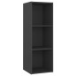 vidaXL TV-Schrank Grau 107x35x37 cm Holzwerkstoff vidaXL TV-Schrank Grau 107x35x37 cm Holzwerkstoff