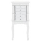 vidaXL Schmuckschrank Weiß vidaXL Schmuckschrank Weiß