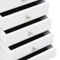 vidaXL Schmuckschrank Weiß vidaXL Schmuckschrank Weiß