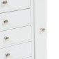 vidaXL Schmuckschrank Weiß vidaXL Schmuckschrank Weiß