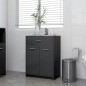vidaXL Badezimmerschrank Grau 60x33x80 cm Holzwerkstoff vidaXL Badezimmerschrank Grau 60x33x80 cm Holzwerkstoff