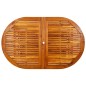 vidaXL Garten-Esstisch (160-240)x100x75 cm Massivholz Akazie vidaXL Garten-Esstisch (160-240)x100x75 cm Massivholz Akazie