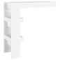 vidaXL Wand-Bartisch Weiß 102x45x103,5 cm Holzwerkstoff vidaXL Wand-Bartisch Weiß 102x45x103,5 cm Holzwerkstoff