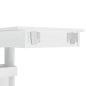vidaXL Wand-Bartisch Weiß 102x45x103,5 cm Holzwerkstoff vidaXL Wand-Bartisch Weiß 102x45x103,5 cm Holzwerkstoff