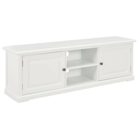 vidaXL TV-Schrank Weiß 120x30x40 cm Holz