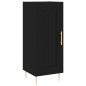 vidaXL Highboard Schwarz 34,5x34x180 cm Holzwerkstoff vidaXL Highboard Schwarz 34,5x34x180 cm Holzwerkstoff