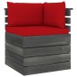 Garten-Palettensofa 4-Sitzer mit Kissen Kiefer Massivholz Garten-Palettensofa 4-Sitzer mit Kissen Kiefer Massivholz