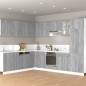 vidaXL Hängeschrank Grau Sonoma 60x31x40 cm Holzwerkstoff vidaXL Hängeschrank Grau Sonoma 60x31x40 cm Holzwerkstoff