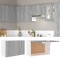 vidaXL Hängeschrank Grau Sonoma 60x31x40 cm Holzwerkstoff vidaXL Hängeschrank Grau Sonoma 60x31x40 cm Holzwerkstoff
