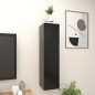 vidaXL TV-Wandschränke 4 Stk. Schwarz 30,5x30x30 cm vidaXL TV-Wandschränke 4 Stk. Schwarz 30,5x30x30 cm