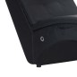vidaXL Massage Chaiselongue mit Kissen Schwarz Kunstleder vidaXL Massage Chaiselongue mit Kissen Schwarz Kunstleder
