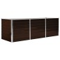 vidaXL Garten-Hochbeet Braun 240 x 80 x 77 cm Verzinkter Stahl vidaXL Garten-Hochbeet Braun 240 x 80 x 77 cm Verzinkter Stahl