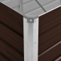 vidaXL Garten-Hochbeet Braun 240 x 80 x 77 cm Verzinkter Stahl vidaXL Garten-Hochbeet Braun 240 x 80 x 77 cm Verzinkter Stahl
