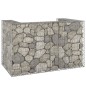 vidaXL Gabionenwand für Mülltonnen Verzinkter Stahl 180x100x110 cm vidaXL Gabionenwand für Mülltonnen Verzinkter Stahl 180x100x110 cm