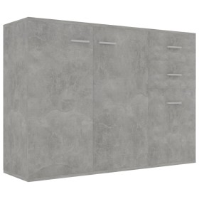 vidaXL Sideboard Betongrau 105x30x75 cm Holzwerkstoff