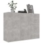 vidaXL Sideboard Betongrau 105x30x75 cm Holzwerkstoff vidaXL Sideboard Betongrau 105x30x75 cm Holzwerkstoff