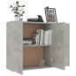 vidaXL Sideboard Betongrau 105x30x75 cm Holzwerkstoff vidaXL Sideboard Betongrau 105x30x75 cm Holzwerkstoff