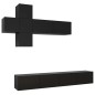 vidaXL 7-tlg. TV-Schrank-Set Schwarz Holzwerkstoff vidaXL 7-tlg. TV-Schrank-Set Schwarz Holzwerkstoff