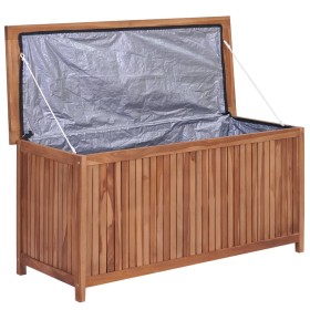 vidaXL Gartenbox 120x50x58 cm Massivholz Teak