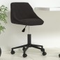 vidaXL Bürostuhl Drehbar Schwarz Samt vidaXL Bürostuhl Drehbar Schwarz Samt