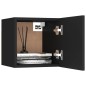 vidaXL 8-tlg. TV-Schrank-Set Schwarz Holzwerkstoff vidaXL 8-tlg. TV-Schrank-Set Schwarz Holzwerkstoff