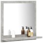 vidaXL Badspiegel Betongrau 40x10,5x37 cm Holzwerkstoff vidaXL Badspiegel Betongrau 40x10,5x37 cm Holzwerkstoff