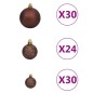 vidaXL Künstlicher Weihnachtsbaum Beleuchtung & Kugeln 500 cm Grün vidaXL Künstlicher Weihnachtsbaum Beleuchtung & Kugeln 500 cm Grün