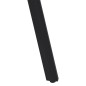 vidaXL Bartisch 110x55x105 cm Massivholz Teak vidaXL Bartisch 110x55x105 cm Massivholz Teak