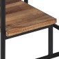 vidaXL Beistelltisch 50x50x50 cm Recyceltes Massivholz Teak vidaXL Beistelltisch 50x50x50 cm Recyceltes Massivholz Teak