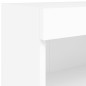 vidaXL 5-tlg. Wohnwand mit LED-Beleuchtung Weiß Holzwerkstoff vidaXL 5-tlg. Wohnwand mit LED-Beleuchtung Weiß Holzwerkstoff