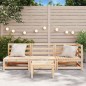 vidaXL Gartensofa 3-Sitzer Massivholz Kiefer vidaXL Gartensofa 3-Sitzer Massivholz Kiefer