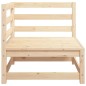 vidaXL Garten-Ecksofa 70x70x67 cm Massivholz Kiefer vidaXL Garten-Ecksofa 70x70x67 cm Massivholz Kiefer