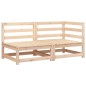 vidaXL Gartensofa 2-Sitzer Massivholz Kiefer vidaXL Gartensofa 2-Sitzer Massivholz Kiefer