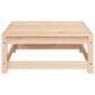 vidaXL Gartenhocker 70x70x30 cm Massivholz Kiefer vidaXL Gartenhocker 70x70x30 cm Massivholz Kiefer