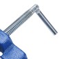 vidaXL Maschinenschraubstock Blau 100 mm Gusseisen vidaXL Maschinenschraubstock Blau 100 mm Gusseisen