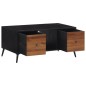 vidaXL Couchtisch 90x50x41 cm Recyceltes Massivholz Teak vidaXL Couchtisch 90x50x41 cm Recyceltes Massivholz Teak