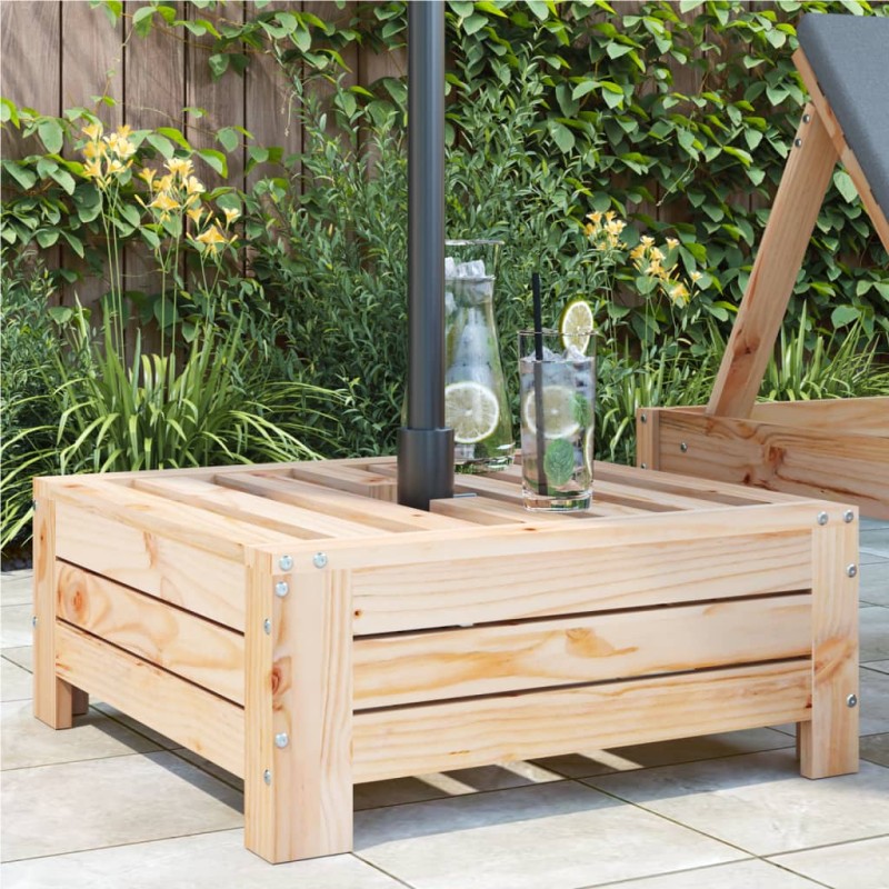 vidaXL Verkleidung für Sonnenschirmständer Massivholz Kiefer vidaXL Verkleidung für Sonnenschirmständer Massivholz Kiefer