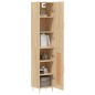 vidaXL Highboard Sonoma-Eiche 34,5x34x180 cm Holzwerkstoff vidaXL Highboard Sonoma-Eiche 34,5x34x180 cm Holzwerkstoff
