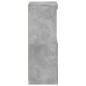vidaXL Sideboard mit LED-Leuchten Betongrau 41x37x100 cm vidaXL Sideboard mit LED-Leuchten Betongrau 41x37x100 cm