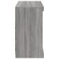 vidaXL Sideboard mit LED-Leuchten Grau Sonoma 81x37x67 cm vidaXL Sideboard mit LED-Leuchten Grau Sonoma 81x37x67 cm